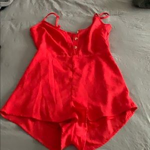 Red Romper